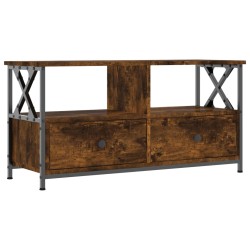 vidaXL TV-Schrank Sonoma-Eiche 90x33x45 cm Holzwerkstoff & Eisen