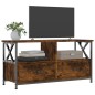 vidaXL TV-Schrank Sonoma-Eiche 90x33x45 cm Holzwerkstoff & Eisen vidaXL TV-Schrank Sonoma-Eiche 90x33x45 cm Holzwerkstoff & Eisen