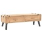 vidaXL TV-Schrank 110x33x35 cm Massivholz Tanne vidaXL TV-Schrank 110x33x35 cm Massivholz Tanne