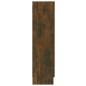 vidaXL Vitrinenschrank Räuchereiche 82,5x30,5x115 cm Holzwerkstoff vidaXL Vitrinenschrank Räuchereiche 82,5x30,5x115 cm Holzwerkstoff