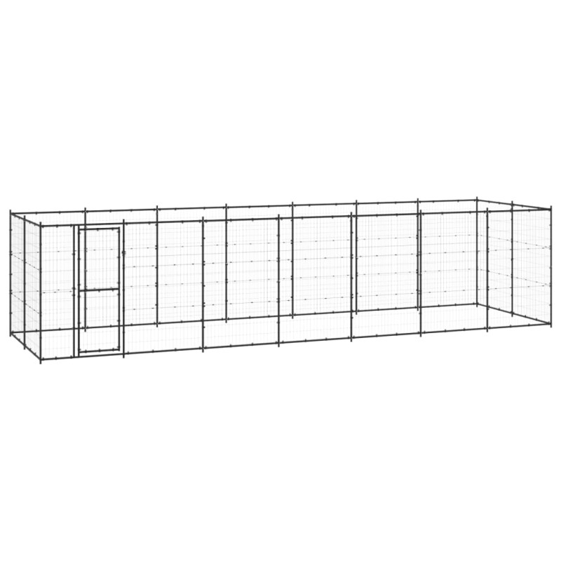 vidaXL Outdoor-Hundezwinger Stahl 16,94 m² vidaXL Outdoor-Hundezwinger Stahl 16,94 m²