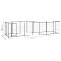 vidaXL Outdoor-Hundezwinger Stahl 16,94 m² vidaXL Outdoor-Hundezwinger Stahl 16,94 m²