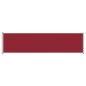 vidaXL Seitenmarkise Ausziehbar 160x600 cm Rot vidaXL Seitenmarkise Ausziehbar 160x600 cm Rot
