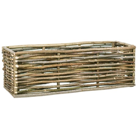 vidaXL Garten-Hochbeet 120×40×40 cm Haselnussholz