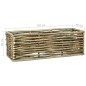 vidaXL Garten-Hochbeet 120×40×40 cm Haselnussholz vidaXL Garten-Hochbeet 120×40×40 cm Haselnussholz