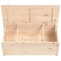 vidaXL Truhe 110x50x45,5 cm Massivholz Kiefer vidaXL Truhe 110x50x45,5 cm Massivholz Kiefer
