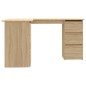 vidaXL Eckschreibtisch Sonoma-Eiche 145x100x76 cm Holzwerkstoff vidaXL Eckschreibtisch Sonoma-Eiche 145x100x76 cm Holzwerkstoff