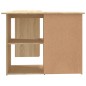 vidaXL Eckschreibtisch Sonoma-Eiche 145x100x76 cm Holzwerkstoff vidaXL Eckschreibtisch Sonoma-Eiche 145x100x76 cm Holzwerkstoff