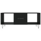vidaXL Couchtisch Schwarz 102x50x40 cm Holzwerkstoff vidaXL Couchtisch Schwarz 102x50x40 cm Holzwerkstoff