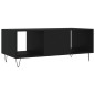 vidaXL Couchtisch Schwarz 102x50x40 cm Holzwerkstoff vidaXL Couchtisch Schwarz 102x50x40 cm Holzwerkstoff