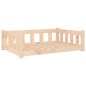 vidaXL Hundebett 95,5x65,5x28 cm Massivholz Kiefer vidaXL Hundebett 95,5x65,5x28 cm Massivholz Kiefer