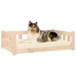 vidaXL Hundebett 95,5x65,5x28 cm Massivholz Kiefer vidaXL Hundebett 95,5x65,5x28 cm Massivholz Kiefer