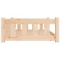 vidaXL Hundebett 95,5x65,5x28 cm Massivholz Kiefer vidaXL Hundebett 95,5x65,5x28 cm Massivholz Kiefer