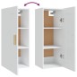 vidaXL Wandschrank Weiß 35x34x90 cm Holzwerkstoff vidaXL Wandschrank Weiß 35x34x90 cm Holzwerkstoff