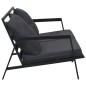 vidaXL 5-tlg. Garten-Lounge-Set mit Auflagen Aluminium Dunkelgrau vidaXL 5-tlg. Garten-Lounge-Set mit Auflagen Aluminium Dunkelgrau