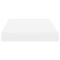 vidaXL Schweberegale 4 Stk. Weiß 40x23x3,8 cm MDF vidaXL Schweberegale 4 Stk. Weiß 40x23x3,8 cm MDF