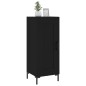 vidaXL Sideboard Schwarz 34,5x34x90 cm Holzwerkstoff vidaXL Sideboard Schwarz 34,5x34x90 cm Holzwerkstoff