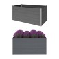 vidaXL Garten-Hochbeet Grau 200 x 100 x 91 cm WPC vidaXL Garten-Hochbeet Grau 200 x 100 x 91 cm WPC