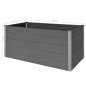 vidaXL Garten-Hochbeet Grau 200 x 100 x 91 cm WPC vidaXL Garten-Hochbeet Grau 200 x 100 x 91 cm WPC