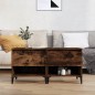 vidaXL Beistelltische 2 Stk. Räuchereiche 50x46x50 cm Holzwerkstoff vidaXL Beistelltische 2 Stk. Räuchereiche 50x46x50 cm Holzwerkstoff