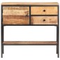 vidaXL Sideboard 85x30x80 cm Raues Mangoholz vidaXL Sideboard 85x30x80 cm Raues Mangoholz