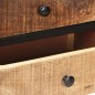 vidaXL Sideboard 85x30x80 cm Raues Mangoholz vidaXL Sideboard 85x30x80 cm Raues Mangoholz