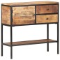 vidaXL Sideboard 85x30x80 cm Raues Mangoholz vidaXL Sideboard 85x30x80 cm Raues Mangoholz