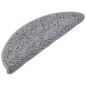 vidaXL Treppenmatten 15 Stk. Grau 65x21x4 cm vidaXL Treppenmatten 15 Stk. Grau 65x21x4 cm