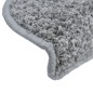 vidaXL Treppenmatten 15 Stk. Grau 65x21x4 cm vidaXL Treppenmatten 15 Stk. Grau 65x21x4 cm