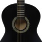 vidaXL 12-tlg. Klassikgitarren-Set für Anfänger Schwarz 4/4 39" vidaXL 12-tlg. Klassikgitarren-Set für Anfänger Schwarz 4/4 39"