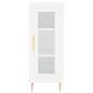 vidaXL Sideboard Weiß 34,5x34x90 cm Holzwerkstoff vidaXL Sideboard Weiß 34,5x34x90 cm Holzwerkstoff