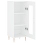 vidaXL Sideboard Weiß 34,5x34x90 cm Holzwerkstoff vidaXL Sideboard Weiß 34,5x34x90 cm Holzwerkstoff