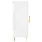 vidaXL Sideboard Weiß 34,5x34x90 cm Holzwerkstoff vidaXL Sideboard Weiß 34,5x34x90 cm Holzwerkstoff