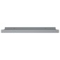 vidaXL Bilderleisten 2 Stk. Grau 40x9x3 cm MDF vidaXL Bilderleisten 2 Stk. Grau 40x9x3 cm MDF