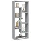 vidaXL Wandregal Grau Sonoma 36x16x90 cm Holzwerkstoff vidaXL Wandregal Grau Sonoma 36x16x90 cm Holzwerkstoff