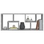 vidaXL Wandregal Grau Sonoma 36x16x90 cm Holzwerkstoff vidaXL Wandregal Grau Sonoma 36x16x90 cm Holzwerkstoff