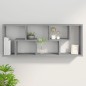 vidaXL Wandregal Grau Sonoma 36x16x90 cm Holzwerkstoff vidaXL Wandregal Grau Sonoma 36x16x90 cm Holzwerkstoff