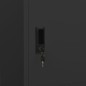 vidaXL Kleiderschrank Anthrazit 80x50x180 cm Stahl vidaXL Kleiderschrank Anthrazit 80x50x180 cm Stahl