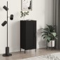 vidaXL Sideboard Schwarz 34,5x34x90 cm Holzwerkstoff vidaXL Sideboard Schwarz 34,5x34x90 cm Holzwerkstoff