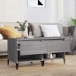 vidaXL Beistelltische 2 Stk. Grau Sonoma 50x46x50 cm Holzwerkstoff vidaXL Beistelltische 2 Stk. Grau Sonoma 50x46x50 cm Holzwerkstoff