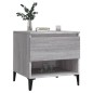 vidaXL Beistelltische 2 Stk. Grau Sonoma 50x46x50 cm Holzwerkstoff vidaXL Beistelltische 2 Stk. Grau Sonoma 50x46x50 cm Holzwerkstoff