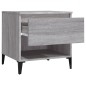 vidaXL Beistelltische 2 Stk. Grau Sonoma 50x46x50 cm Holzwerkstoff vidaXL Beistelltische 2 Stk. Grau Sonoma 50x46x50 cm Holzwerkstoff
