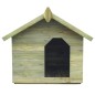 vidaXL Hundehütte mit Dach Imprägniertes Kiefernholz vidaXL Hundehütte mit Dach Imprägniertes Kiefernholz