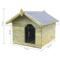 vidaXL Hundehütte mit Dach Imprägniertes Kiefernholz vidaXL Hundehütte mit Dach Imprägniertes Kiefernholz