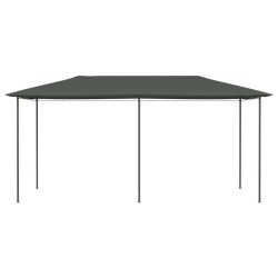 vidaXL Pavillon 3x6x2,6 m Anthrazit 160 g/m²