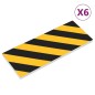 vidaXL Wandschutz 6 Stk. Gelb & Schwarz 50x10x2 cm EVA Schaum vidaXL Wandschutz 6 Stk. Gelb & Schwarz 50x10x2 cm EVA Schaum