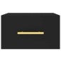 vidaXL Wand-Nachttische 2 Stk. Schwarz 35x35x20 cm vidaXL Wand-Nachttische 2 Stk. Schwarz 35x35x20 cm