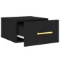 vidaXL Wand-Nachttische 2 Stk. Schwarz 35x35x20 cm vidaXL Wand-Nachttische 2 Stk. Schwarz 35x35x20 cm