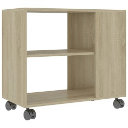 vidaXL Beistelltisch Sonoma-Eiche 70x35x55 cm Holzwerkstoff