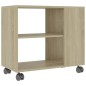 vidaXL Beistelltisch Sonoma-Eiche 70x35x55 cm Holzwerkstoff vidaXL Beistelltisch Sonoma-Eiche 70x35x55 cm Holzwerkstoff